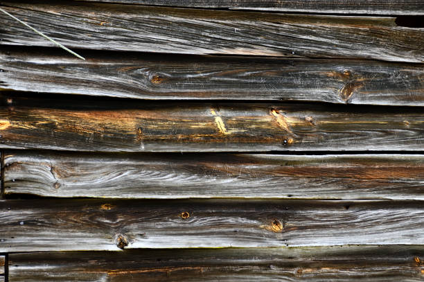 istock Old wooden wall exterior background 2159939546