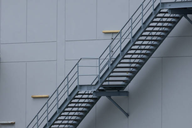 istock A grey building with a fire escape ladder 2159941212