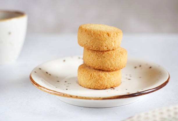 istock Cookies in a plate on the table 2159942740
