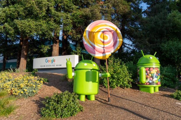 Googleplex Tree 100개 이상의 Googleplex Mountain View 스톡 사진, 그림 및 Royalty-Free 이미지 - iStock