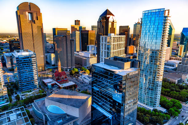 istock Downtown Dallas Aerial 2159955879
