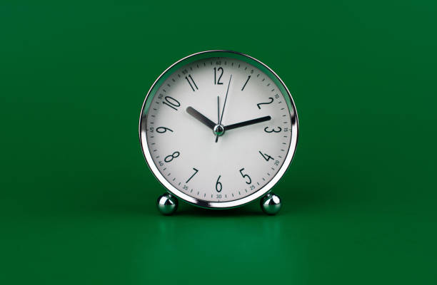 istock Stopping alarm clock, time concept and working with time and planning work with limited time 2159958629