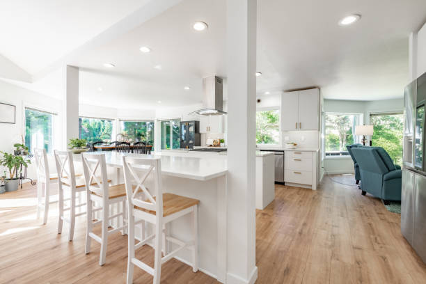 istock Private residential home interiors and exteriors. 2159962386