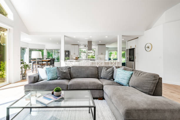istock Private residential home interiors and exteriors. 2159962414