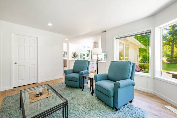 istock Private residential home interiors and exteriors. 2159962415