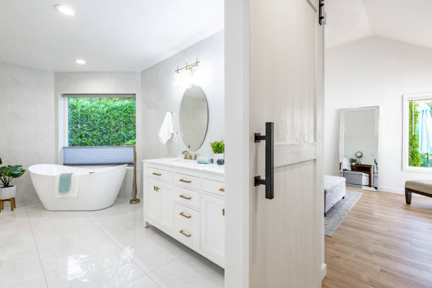 istock Private residential home interiors and exteriors. 2159962417