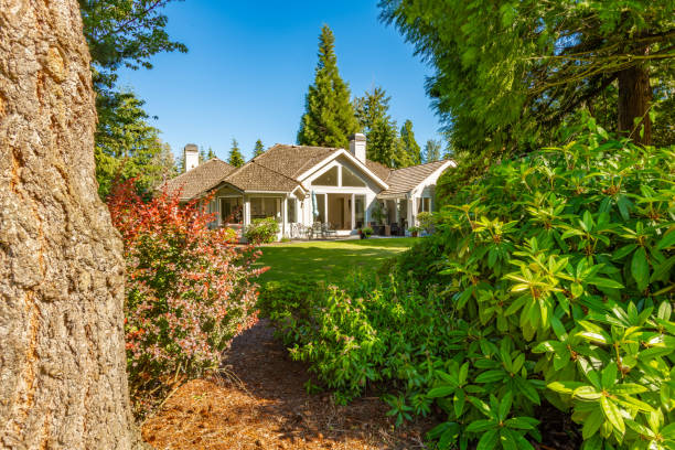 istock Private residential home interiors and exteriors. 2159962444