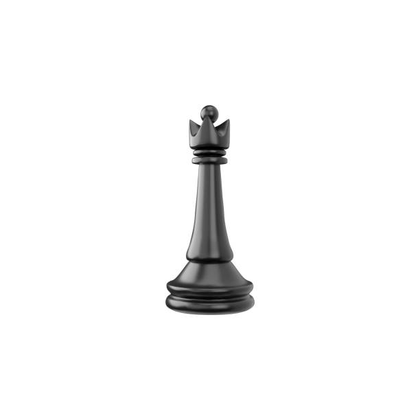 istock Illustration of a chess black queen on an isolated background. 2159964012