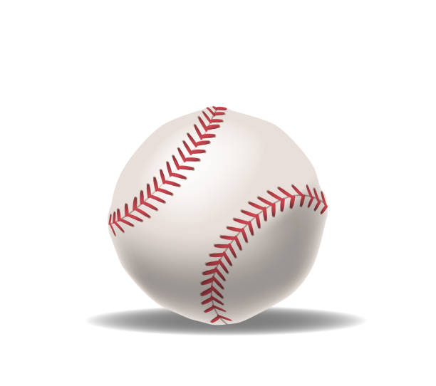 istock High-quality, Realistic 3d Vector Illustration Of A Classic Baseball With Red Stitching Isolated On White Background 2159965828