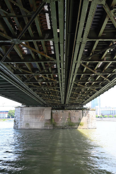 istock bottom view of the deutzer bridge over Rhine 2159975887