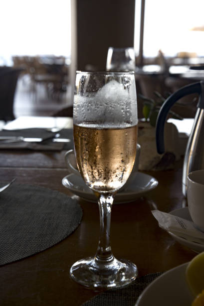 istock glass of pink champagne 2159982686
