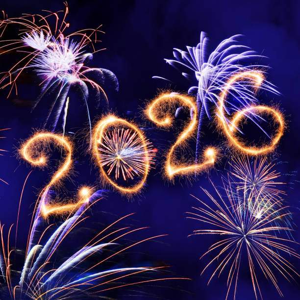 istock Sparkling New Year 2026 with fireworks 2159988753