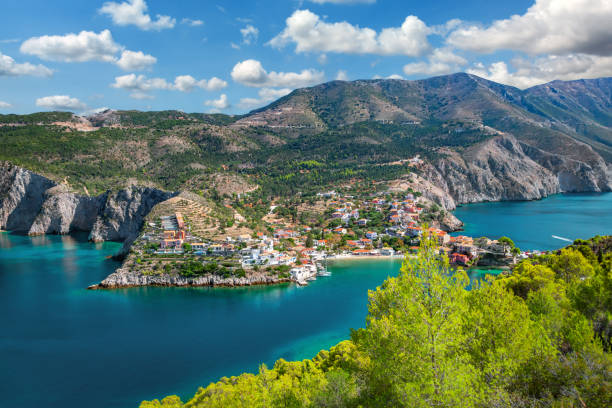 istock Assos village in Kefalonia 2159990196