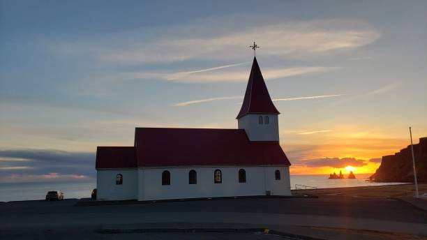 istock Iceland country side with churches 2159993672