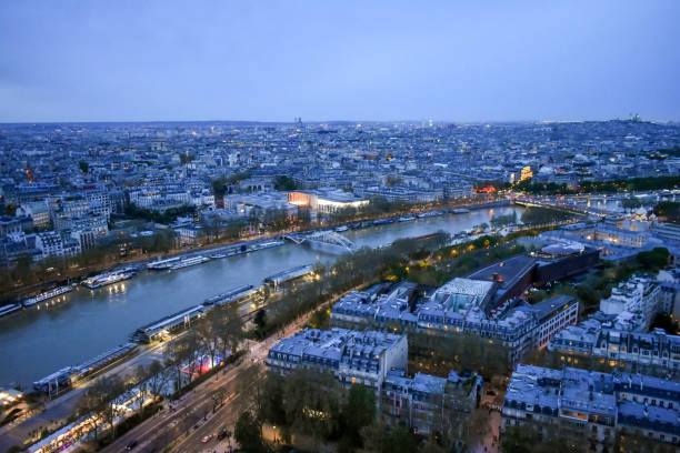 istock Aerial view of Paris. 2160004780