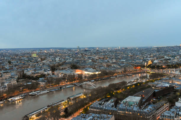 istock Aerial view of Paris. 2160004781