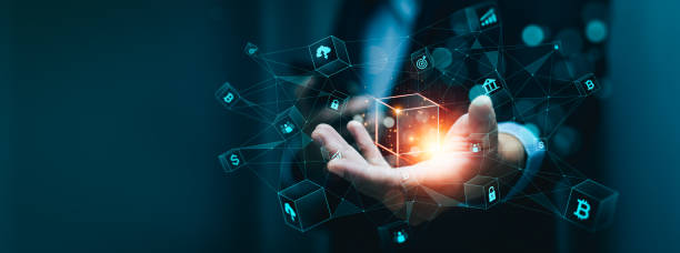 istock Blockchain Technology Concept, Revolutionizing Industries, Exploring the Boundless Potential of Blockchain Technology for Secure, Decentralized Transactions and Immutable Digital Data Management 2160009953
