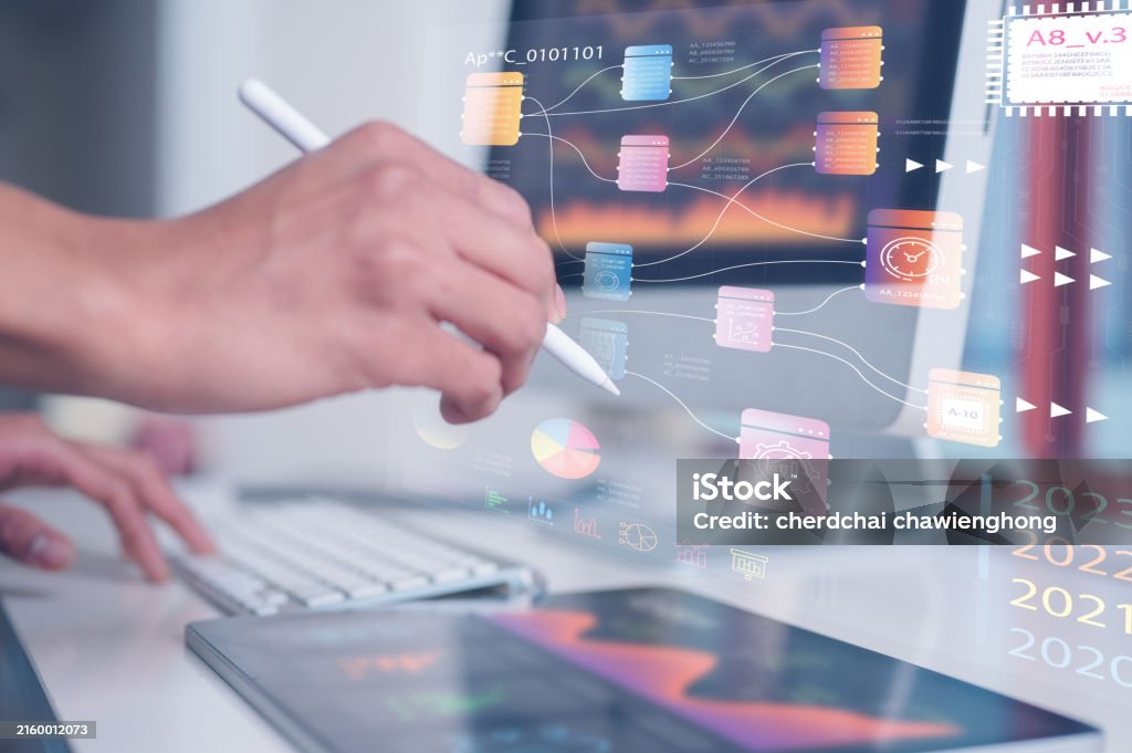 Devops Concept Software Development It Operations Agile Programming ...