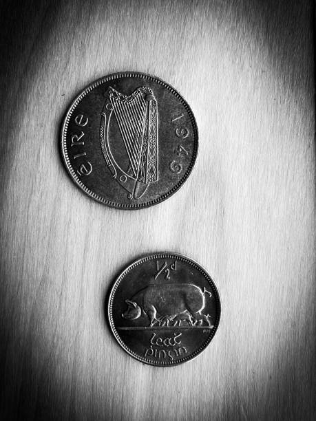 Irish Penny and Half Penny