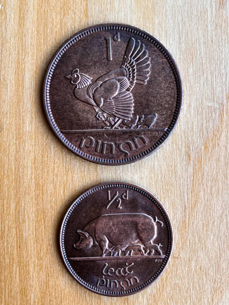 Irish Penny and Half Penny