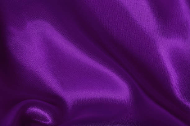 istock Purple fabric cloth texture for background and design art work, beautiful crumpled pattern of silk or linen. 2160022461