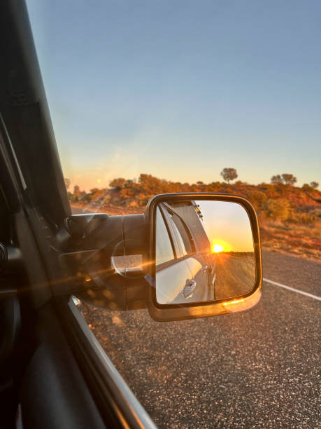 istock Travelling at sunrise in the red centre 2160031090
