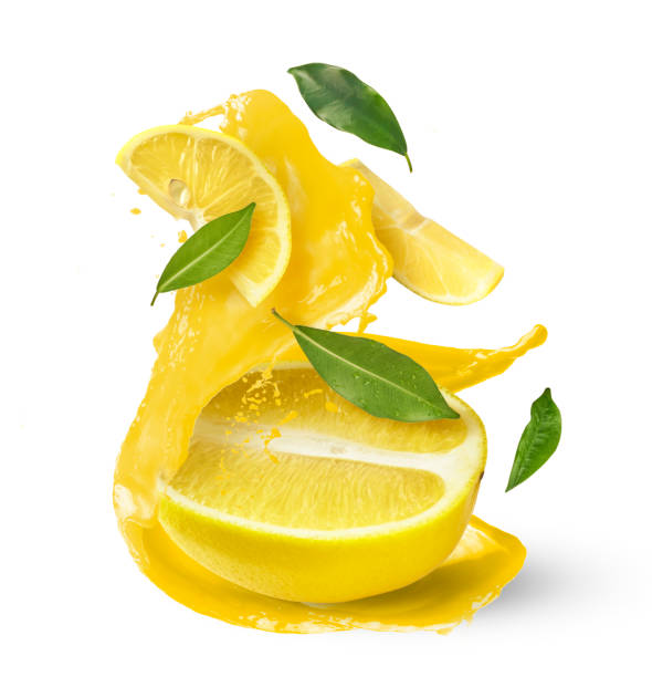 istock Fresh ripe lemon isolated on white 2160039383