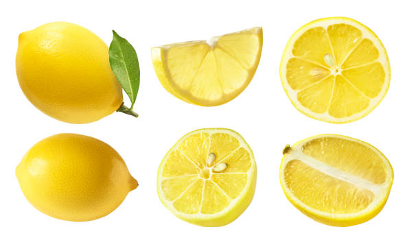 istock Fresh ripe lemon isolated on white 2160039397