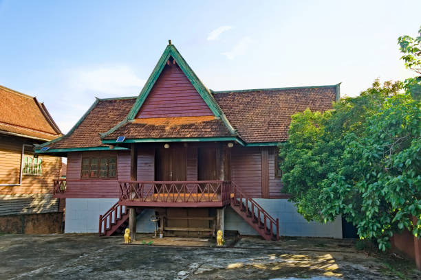istock Local Architecture: Traditional House in Banlung, Cambodia 2160043396