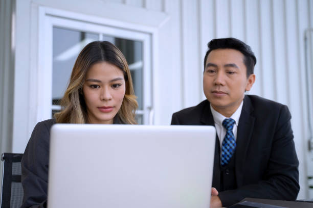 istock White collar workers are meeting at office. 2160043474