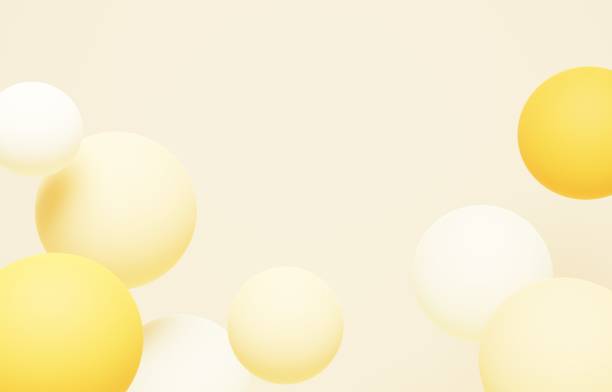istock Pastel color ball background illustration 2160044483
