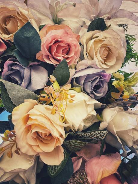 Beautiful of rose artificial flowers