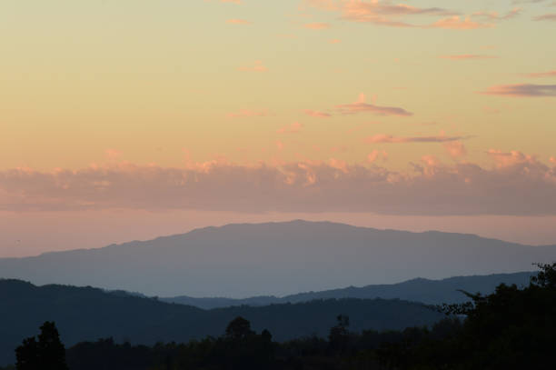 Beautiful landscape with mountains view, Thailand
