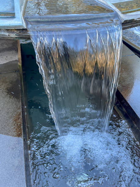 Running water in shute