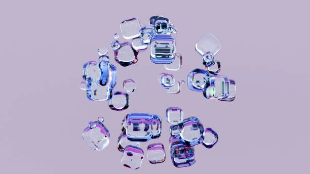 istock Crystal Clarity: A Cluster of Glassy Geometrics 2160061311
