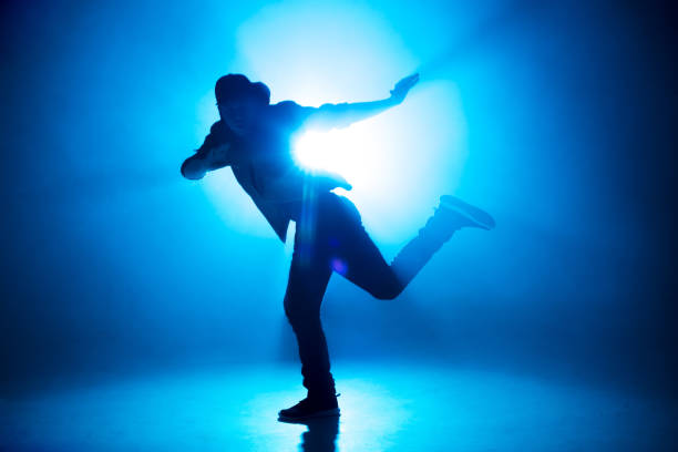 A retro group of teens breakdancing.Click for Similar Pictures from my Retro Lightbox