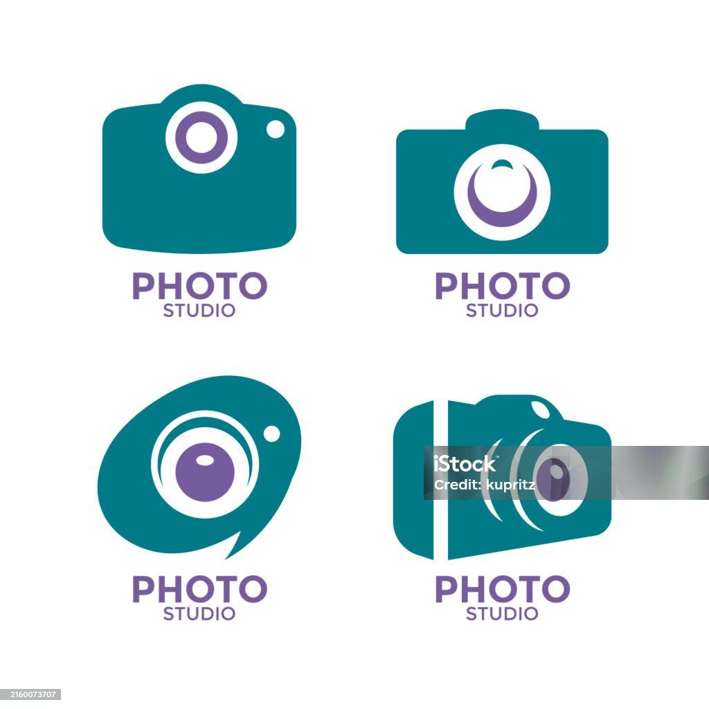 Camera Label Design Photography Camera Vector Badges And Labels Set Design Stock ...