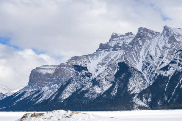 istock Snow-capped mountains, sunny day, Alberta, Canada 2160076313