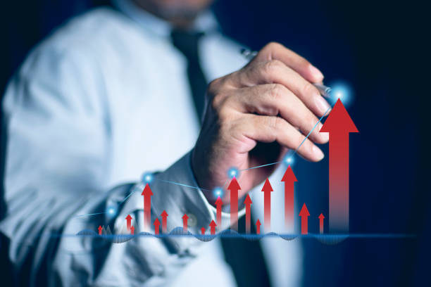 istock Financial technology concept. Asset management. Trader. Financial planner. Mutual Funds. investment program. shareholders Individual Stocks Information digital technology network infographic elements 2160081896