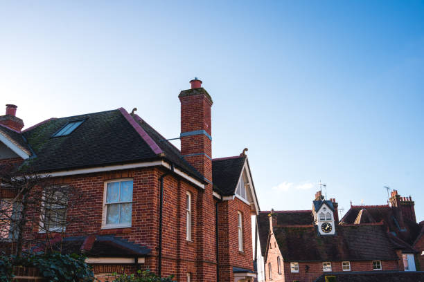 istock Old houses in Marlow, Buckinghamshire, UK 2160082080