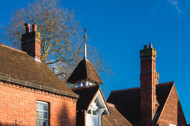 Old houses in Marlow, Buckinghamshire, UK