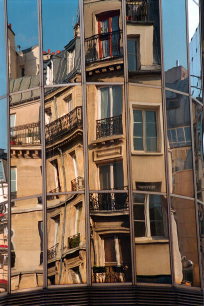 istock Reflections in Forum des Halles’ windows 2160083179