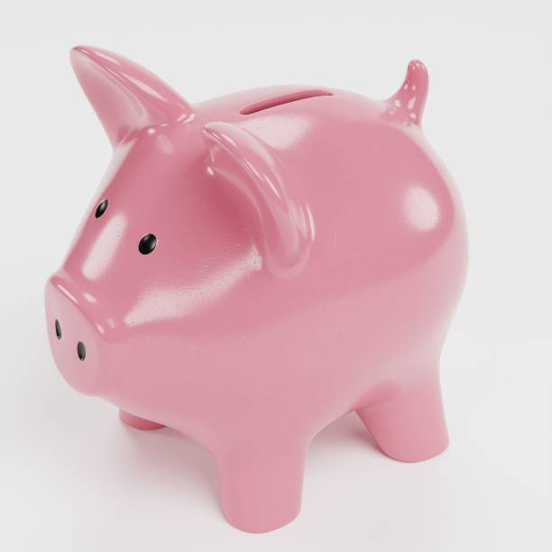 istock Realistic 3D Render of Piggy Bank 2160087267