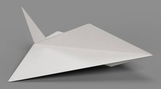 istock Realistic 3D Render of Paper Plane 2160089094
