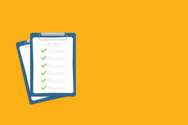 istock Check list document, paper check list and to do list with checkboxes, concept of survey, online quiz, completed things or done test, feedback. 2160097208