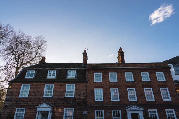 istock Old houses in Marlow, Buckinghamshire, UK 2160106528