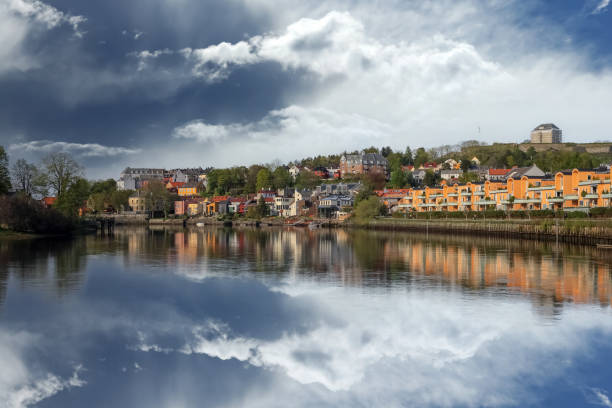 istock River Nidelva in Trondheim, Norway 2160106846