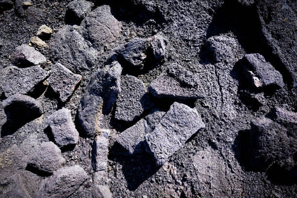 i shot looking directly down on a cooling lava field, Fagradalsfjall Volcano, Reykjanes Peninsula, Iceland