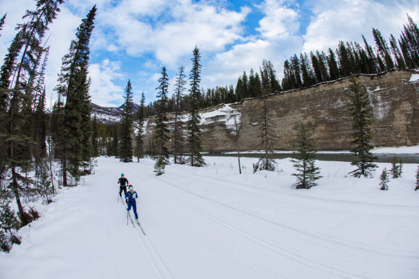 istock Classic Technique Cross-Country Skiing 2160111496