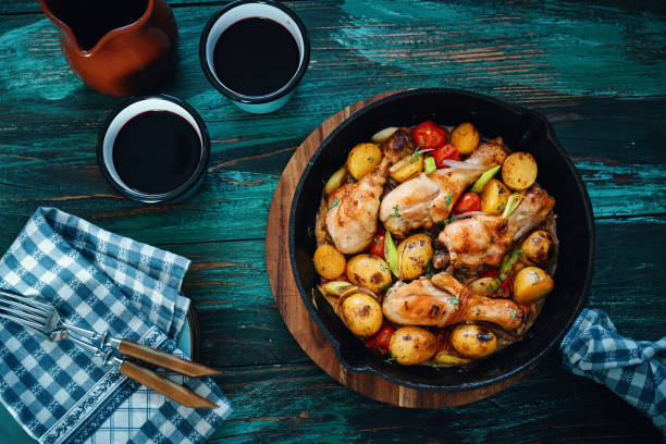 istock Puerto Rican Chicken Drumsticks in Sherry 2160120754